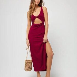 NWT L*SPACE NICO MAXI DRESS, LARGE